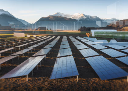 Représentation visuelle des innovations solaires en France et Suisse