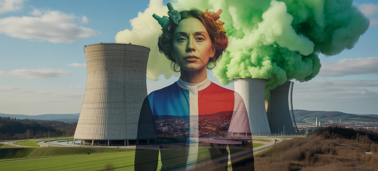 Illustration de l'Autriche s'opposant à l'énergie nucléaire en Europe