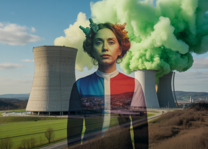 Illustration de l'Autriche s'opposant à l'énergie nucléaire en Europe