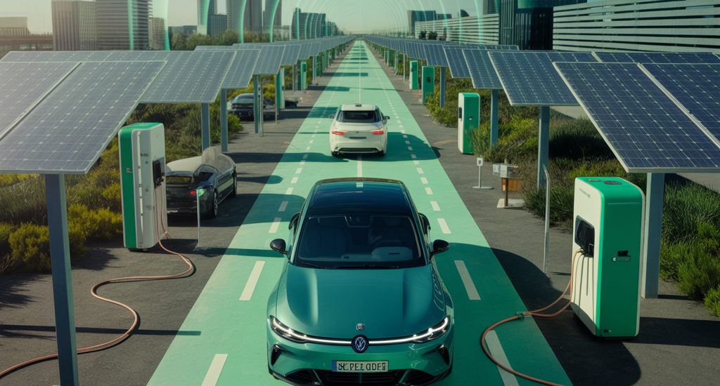 Image illustrant les défis et tendances des véhicules électriques