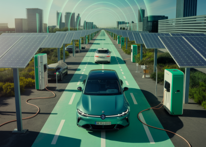 Image illustrant les défis et tendances des véhicules électriques