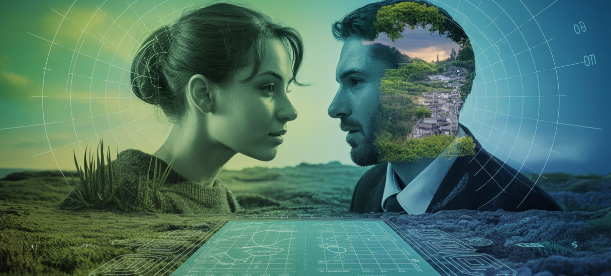 Illustration sur la communication écologique en 2025