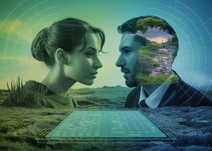 Illustration sur la communication écologique en 2025