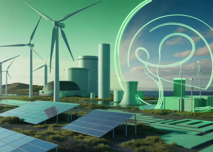 Illustration des défis de la transition énergétique en 2025