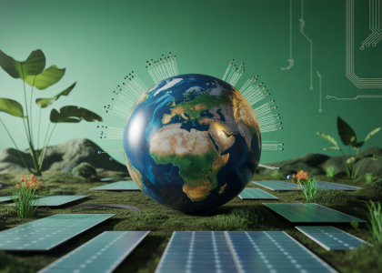 Image illustrant l'impact écologique du numérique en 2025