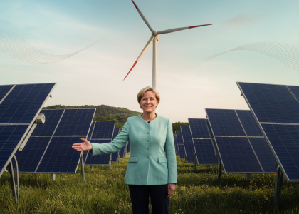 Une nouvelle ministre allemande de l'énergie promouvant les énergies renouvelables
