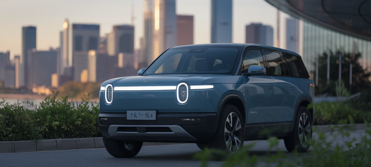 Image captivante illustrant la stratégie de prix des voitures électriques chinoises sur le marché concurrentiel
