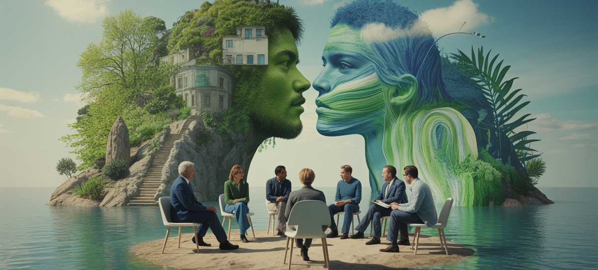 Image représentant l'engagement civique pour un développement durable