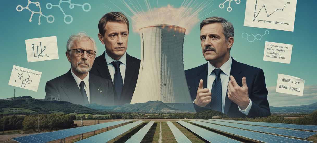 Débat sur la relance du nucléaire en France avec implications politiques et environnementales.
